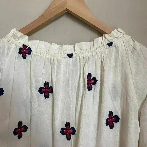 RAGA Tessi Embroidered Off-the-Shoulder Romper - Picture 11 of 14